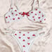 Valentine’s Day heart lingerie NWOT