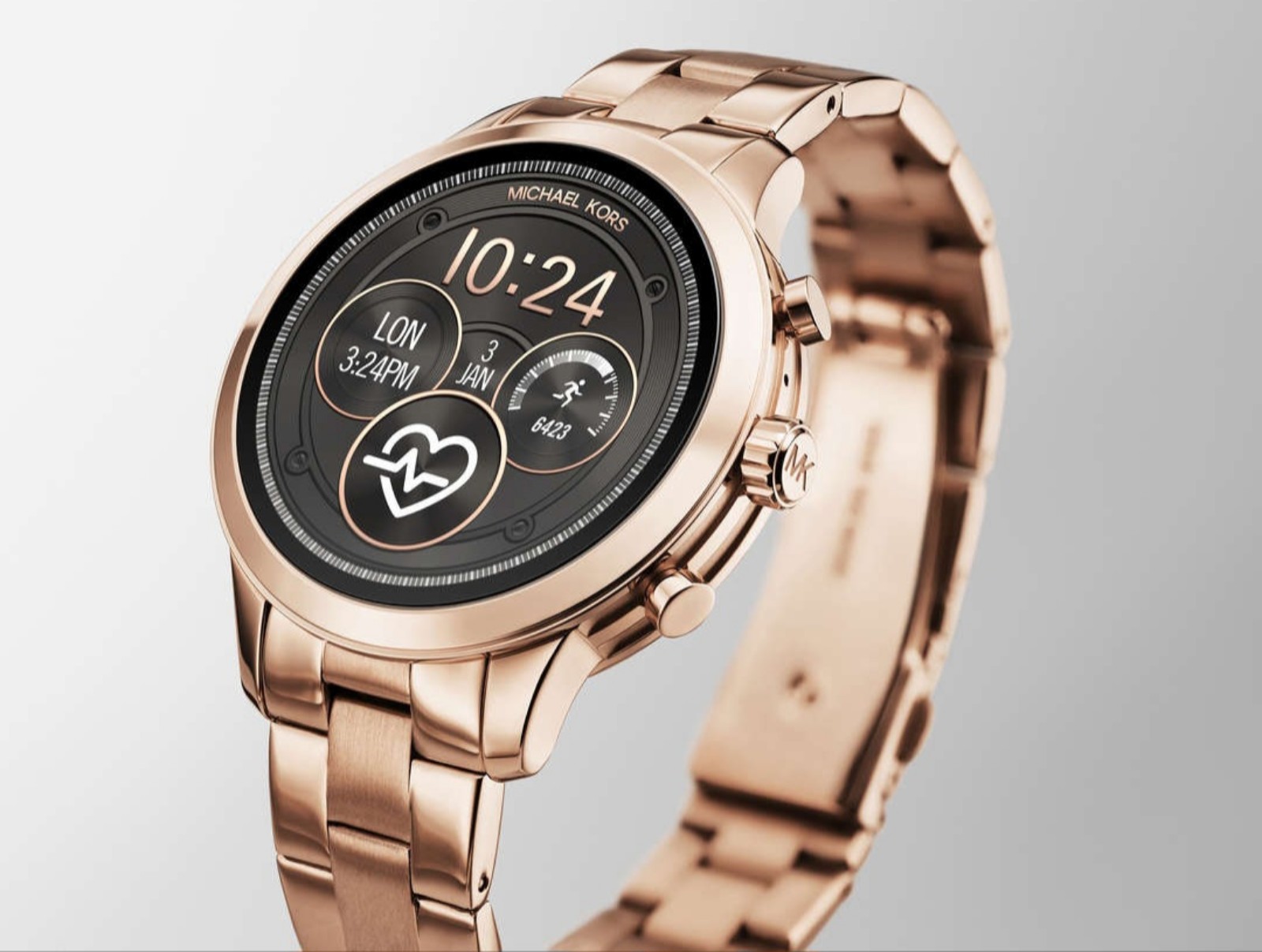 Mkt5046 runway rose gold smartwatch best sale