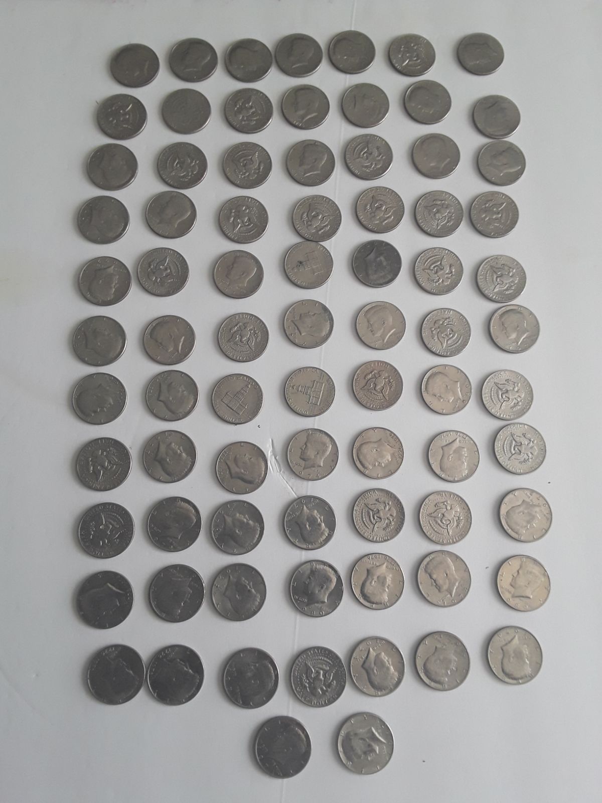 Half dollars