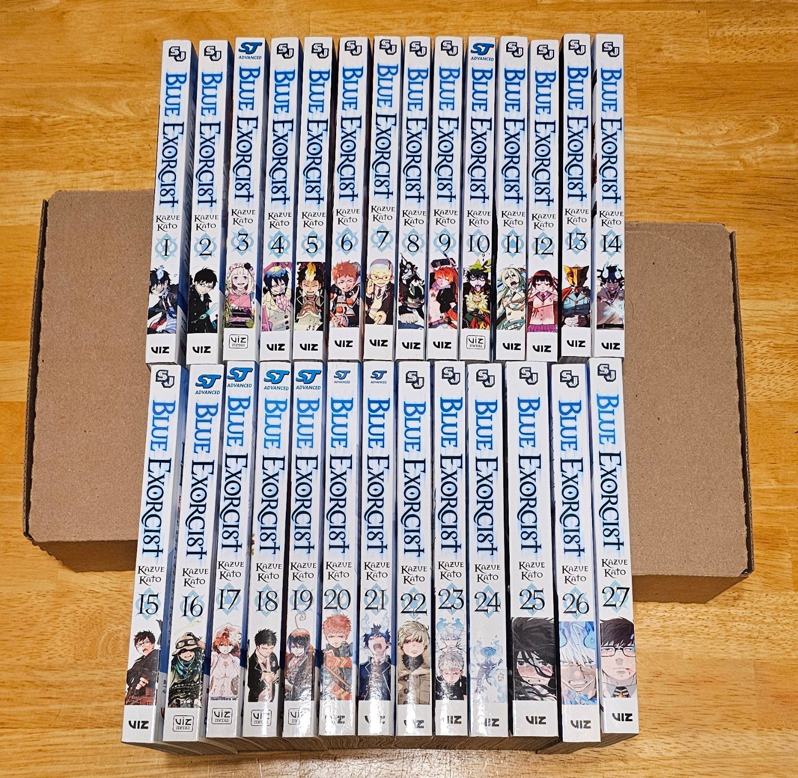 Blue Exorcist Manga vol 1-27