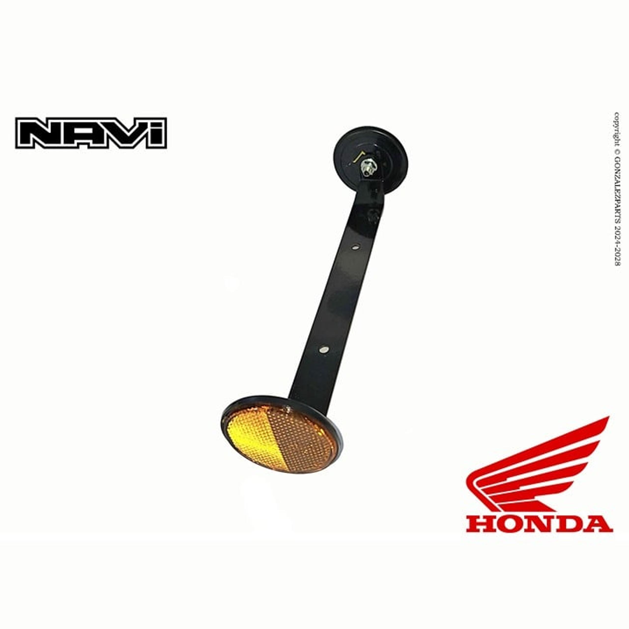 2022-2024 HONDA STAY FRONT BAR W/REFLECTORS NAVI NVA110B OEM NEW 33741-K74-A00