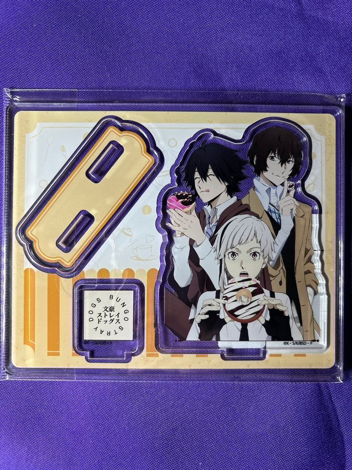 bungou stray dogs official edogawa Ranpo Atsushi Osamu Dazai acrylic standee