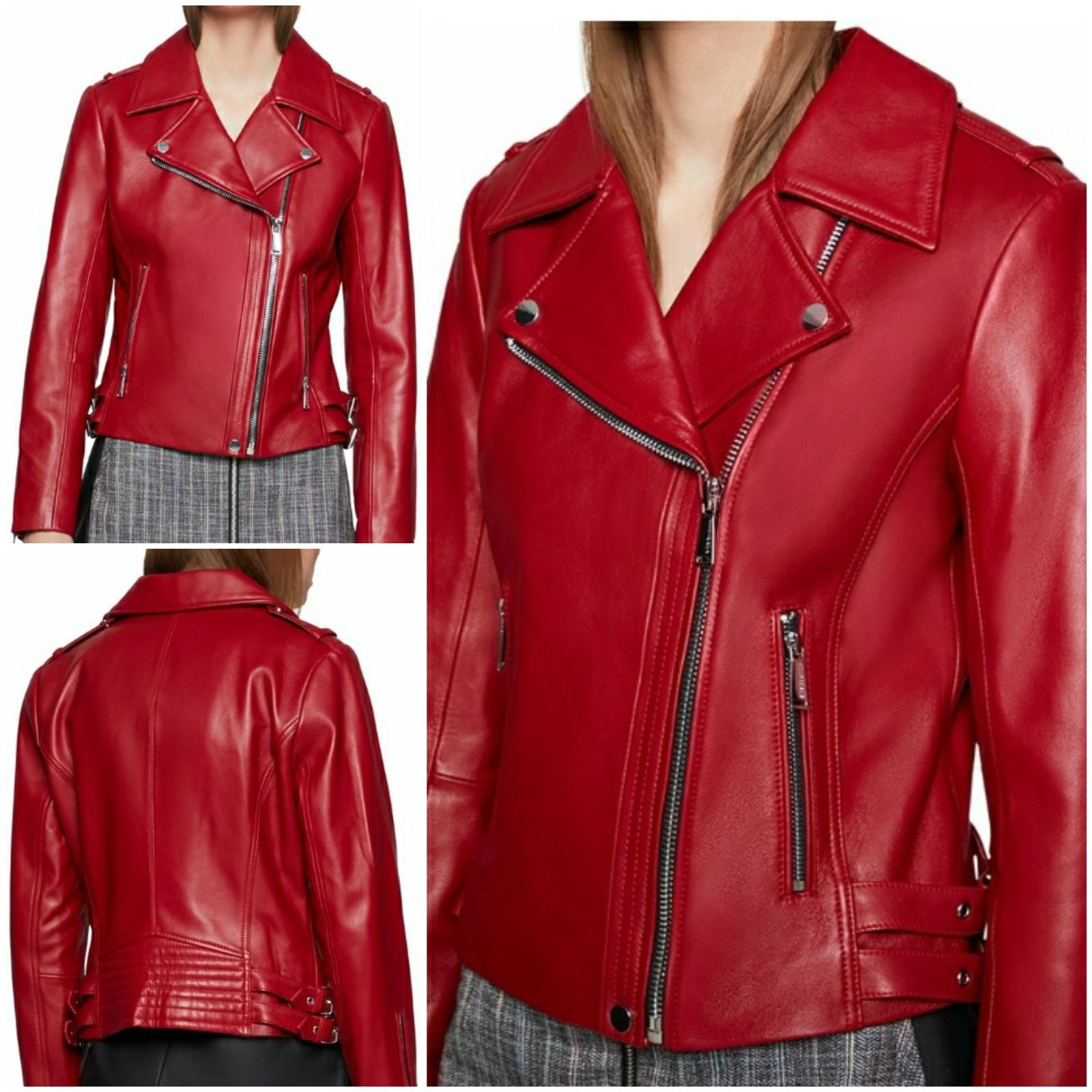 BCBGeneration Leather Moto Jacket