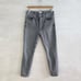Agolde Los Angeles - Pale gray lightly distressed NICO jeans, sz 30