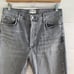 Agolde Los Angeles - Pale gray lightly distressed NICO jeans, sz 30