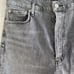 Agolde Los Angeles - Pale gray lightly distressed NICO jeans, sz 30