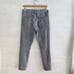 Agolde Los Angeles - Pale gray lightly distressed NICO jeans, sz 30