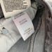 Agolde Los Angeles - Pale gray lightly distressed NICO jeans, sz 30