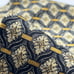 Valentino Cravatte Vintage Men's Tie Made In Italy Grey Gold 100% Silk Necktie
