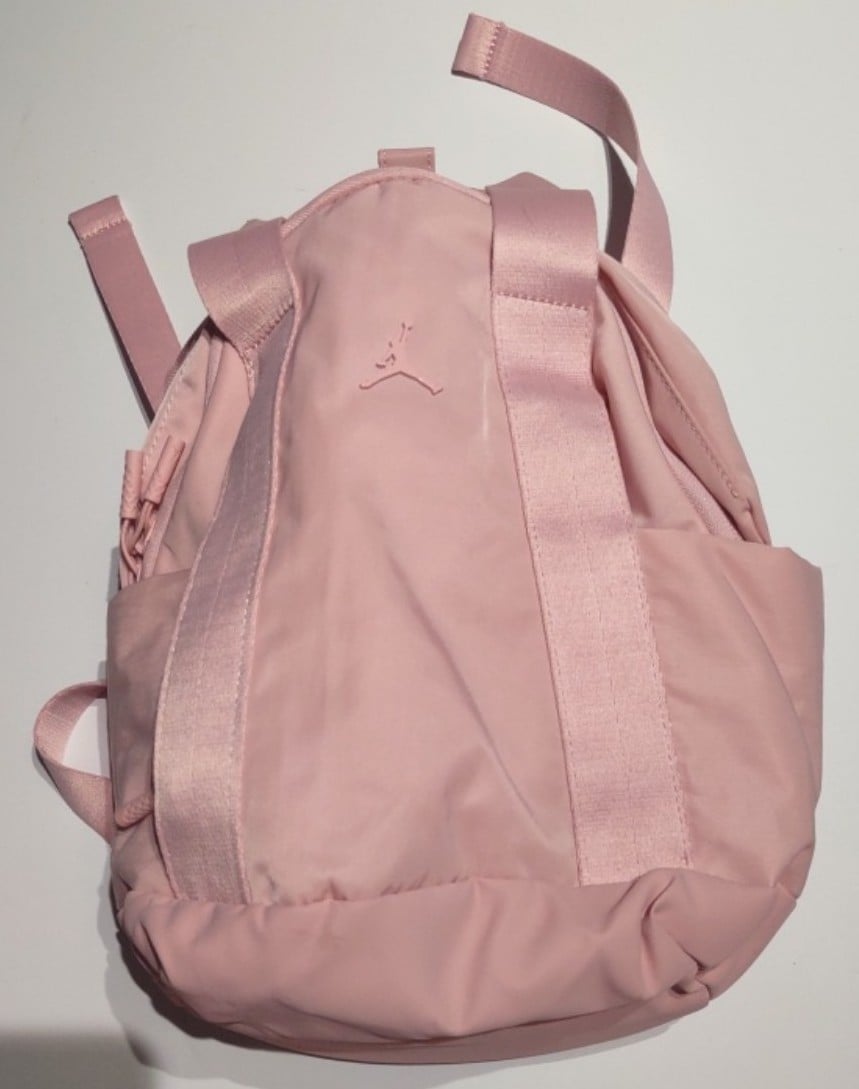 Jordan Alpha Mini Backpack, Orchid Pink Nike Bag, Unisex School Bag
