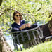 Deluxe Outdoor Macrame Hammock Hanging Chair, Cotton Multi-Color, Size 31. FDSA