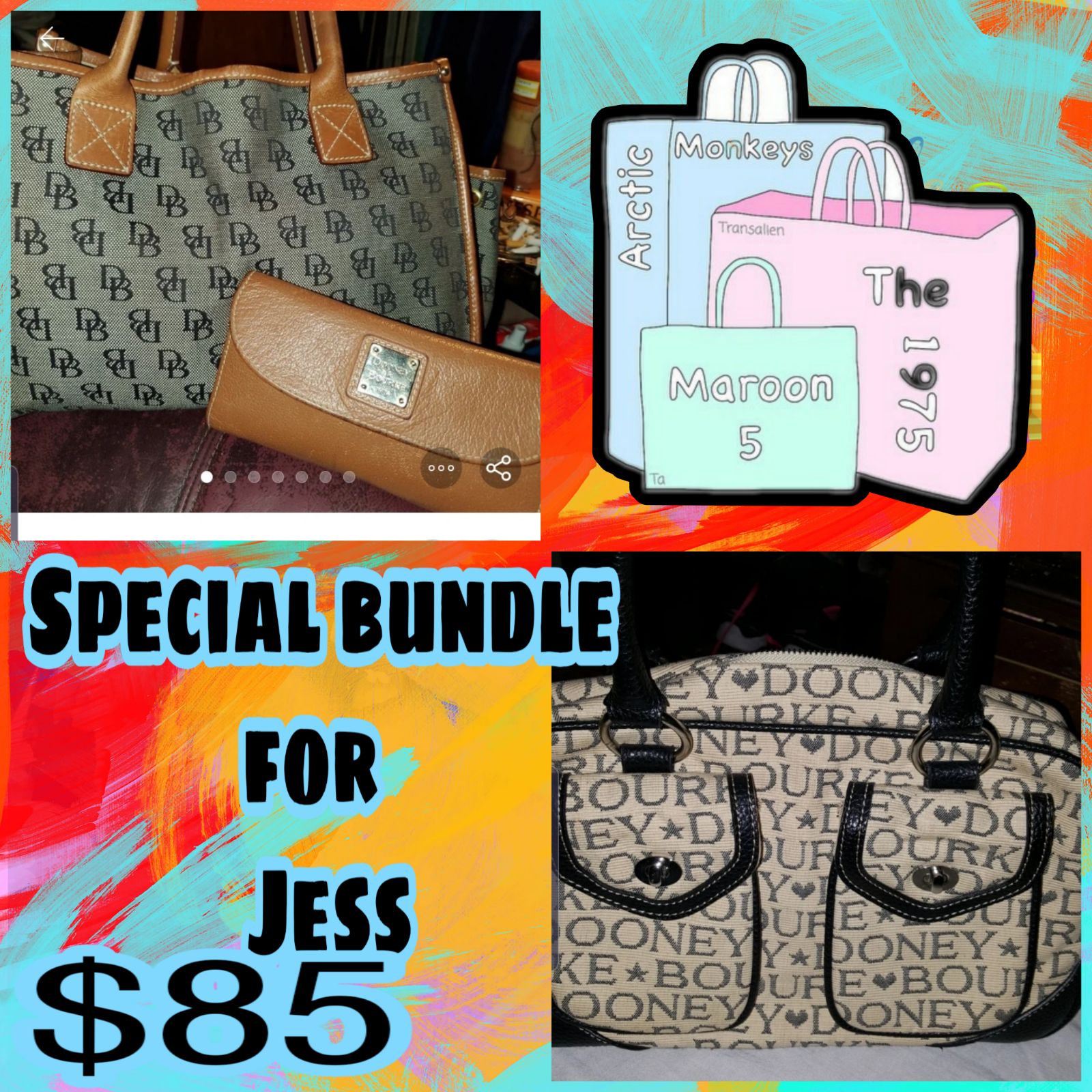 **Bundle For Jess**Dooney Bag &Wallet