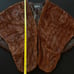 ~Rabbit Cape/Shawl, Pockets, One size, McKelvey's Fine Furs of Ohio, Dark Brown
