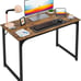 39 inch Adjustable feet Computer Desk Study Writing Table