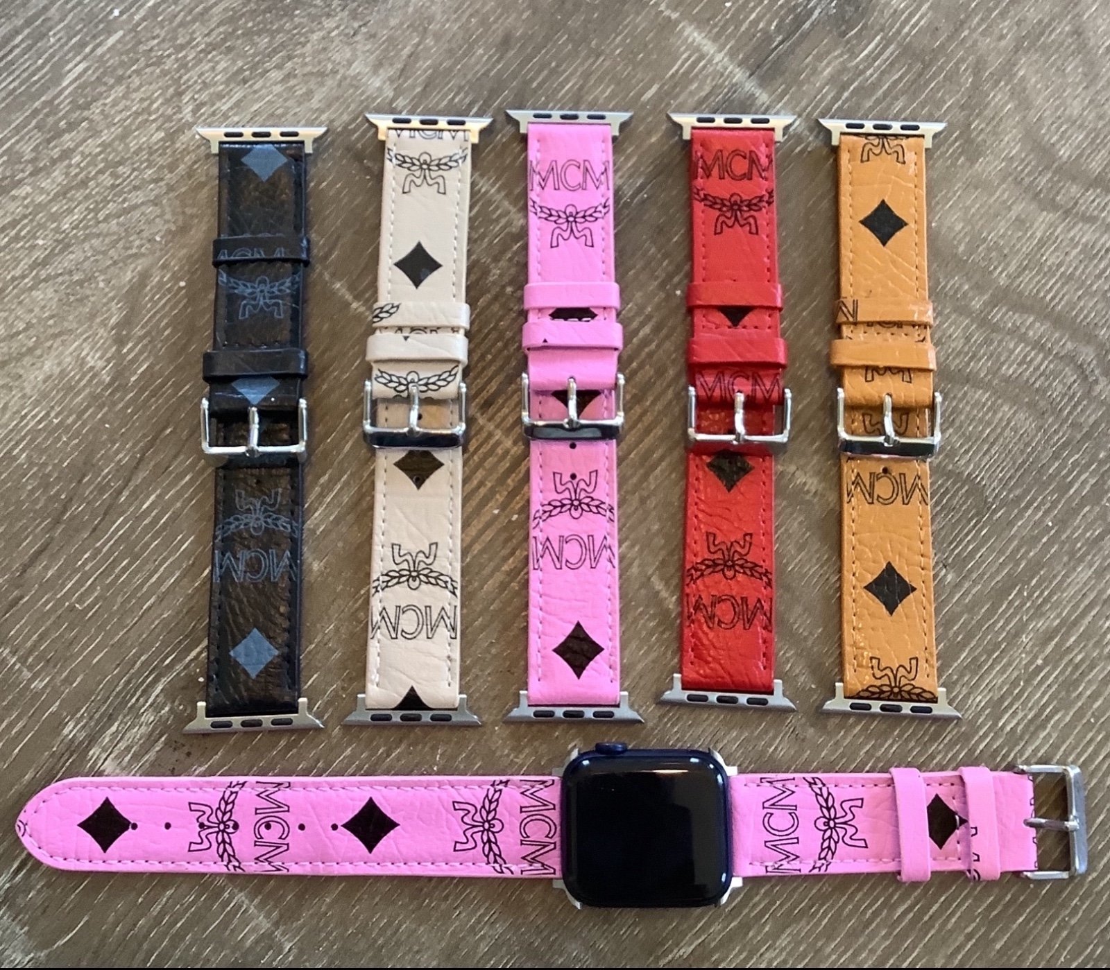 Leather Apple Watch Band For All iWatch Series 38,40,41