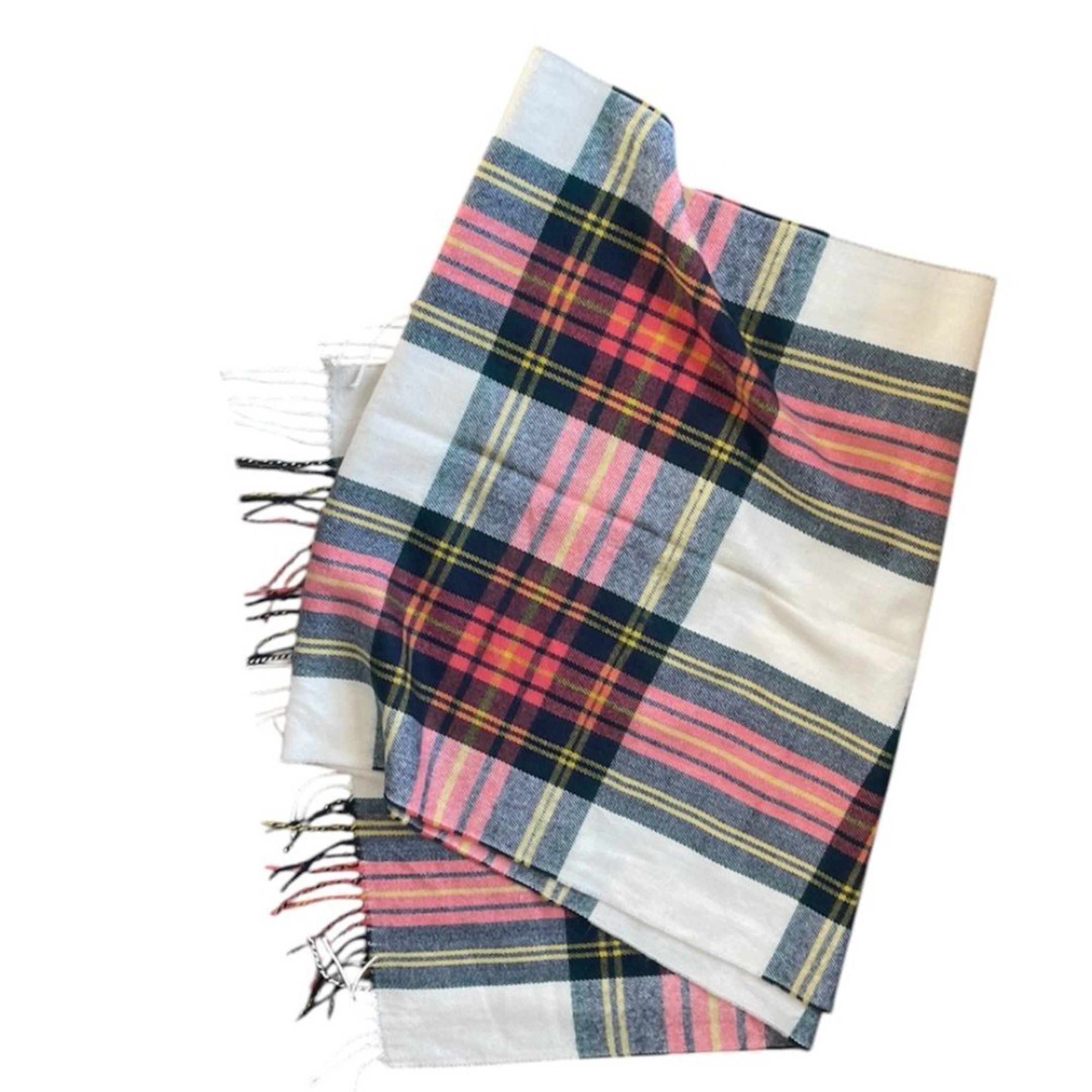 J. Crew Plaid Blanket Scarf