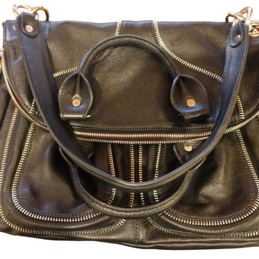Lockheart Leather convertible Shoulder Bag