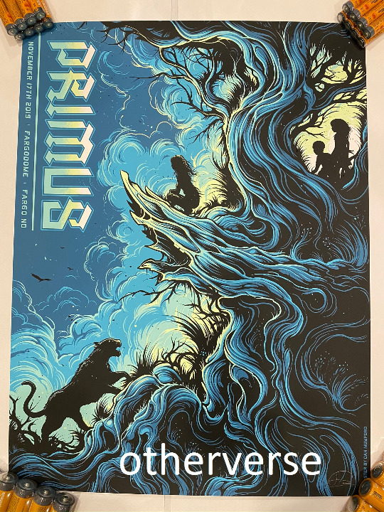 Primus Fargo November 17th 2019 Dan Mumford Poster Print 18x24 SIGNED #10 Mondo
