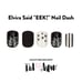 red aspen nail dashes