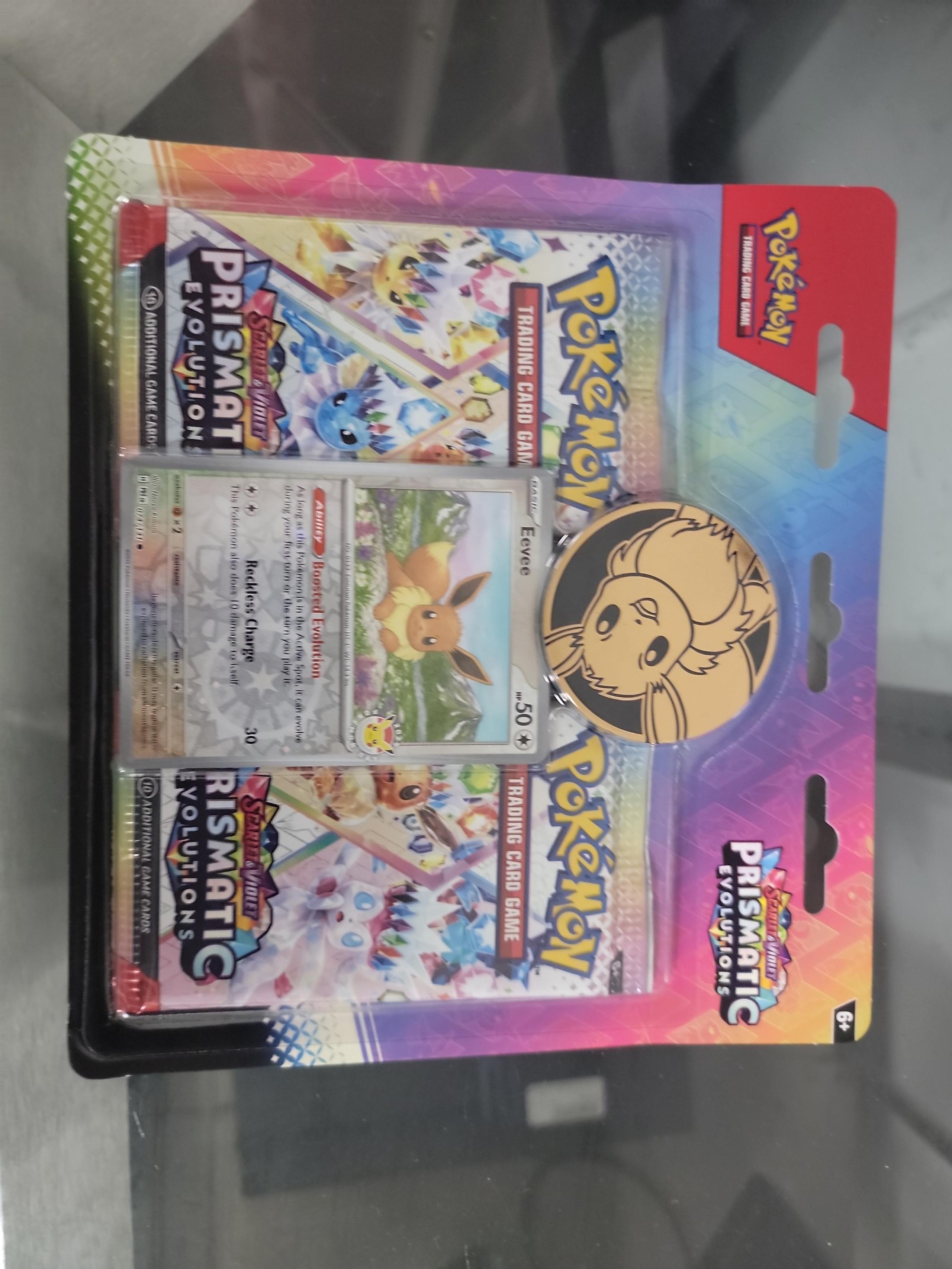 Prismatic Evolutions 2 pack blister (pokemon day eevee)