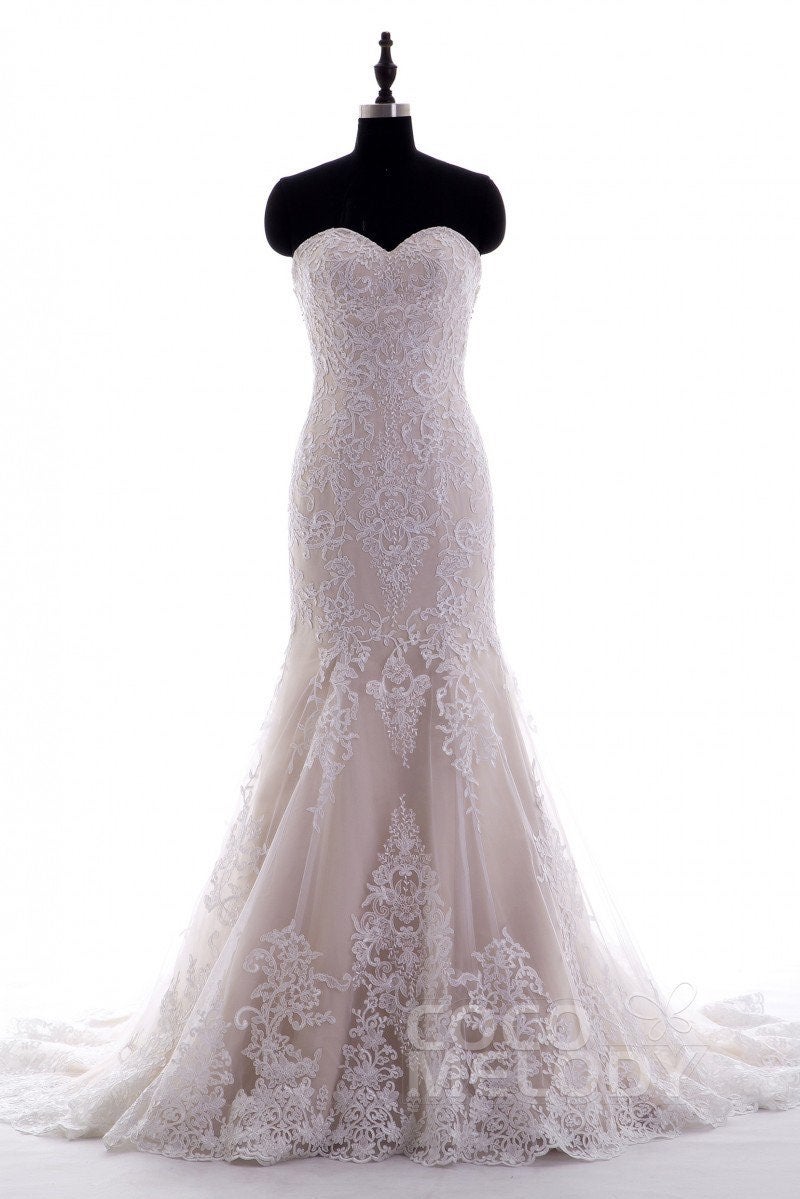 Cocomelody Strapless Wedding Dress