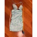 NWT Oh Polly Yuki Ruched Cutout Mini Dress Aqua UK 10/US 6