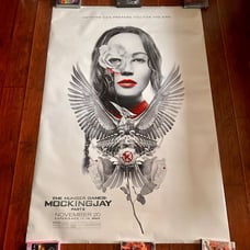 BIG Hunger Games Mockingjay Part 2 4x6ft 48x70in IMAX Bus Shelter Movie Poster