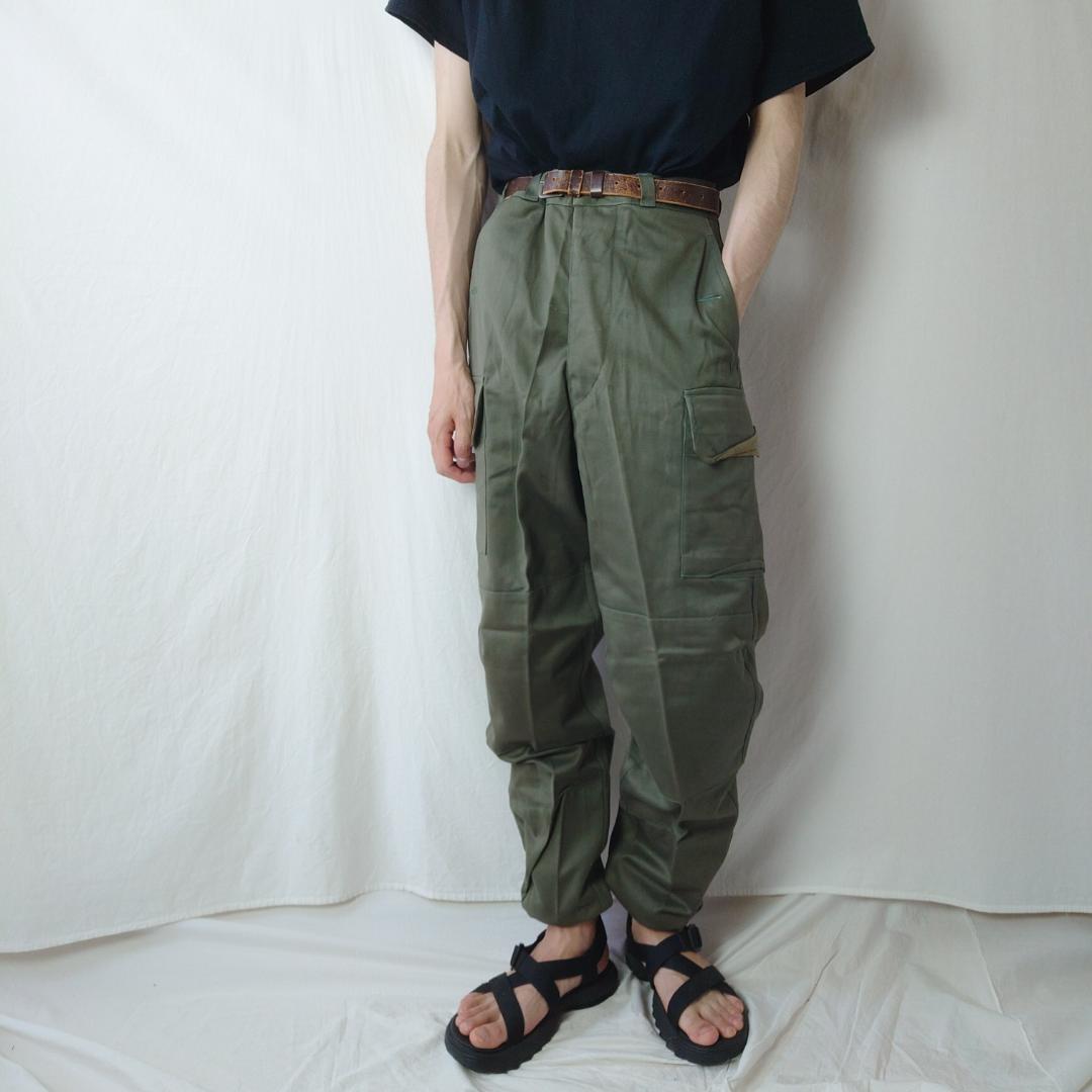 【開店記念セール！】 Deadstock】French 935 76M M64 Army パンツ