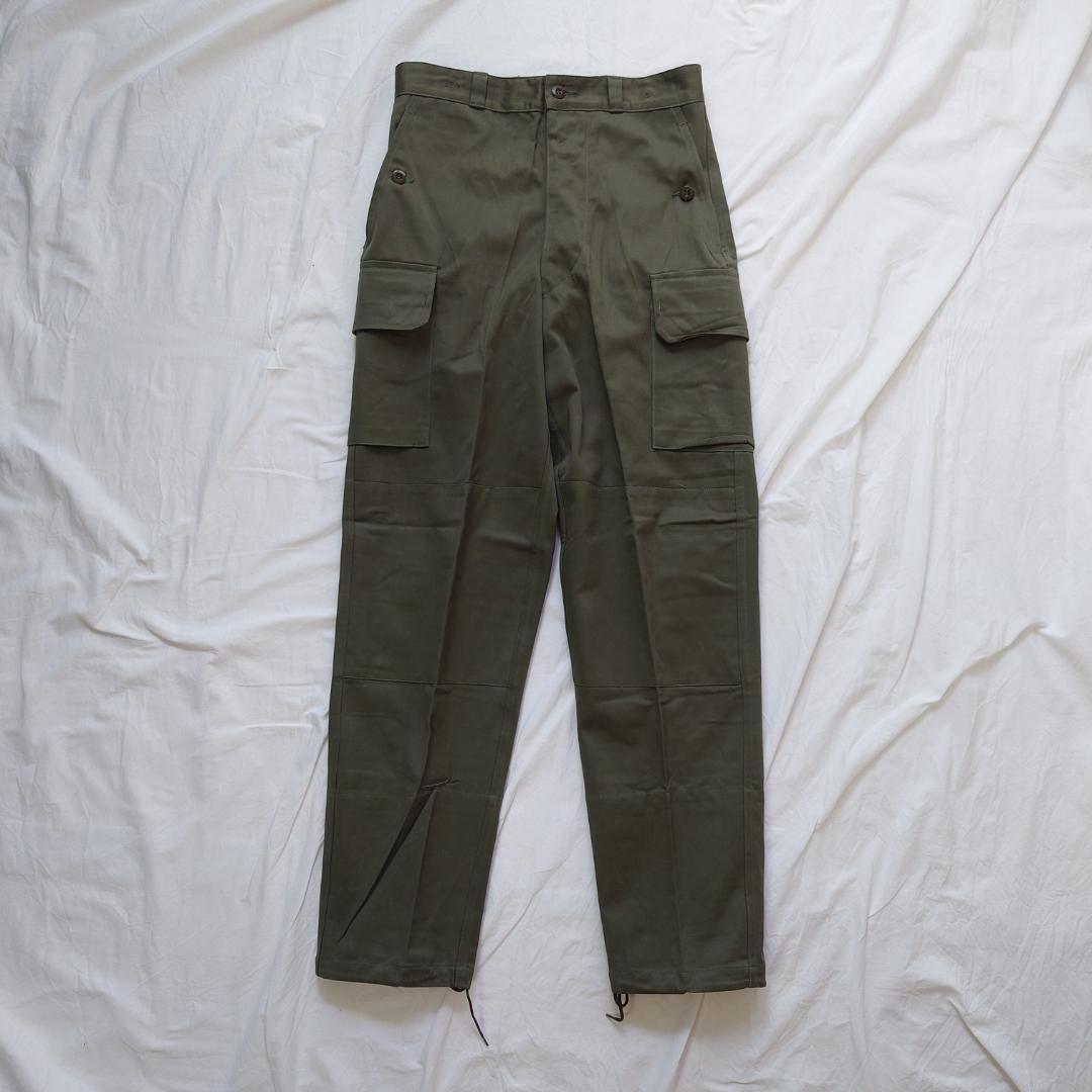 パンツ 1963 FRENCH ARMY M64 PANTS DEAD STOCK FRENCH ARMY M64 CARGO PANTS DEAD STOCK フランス軍M64カーゴ
