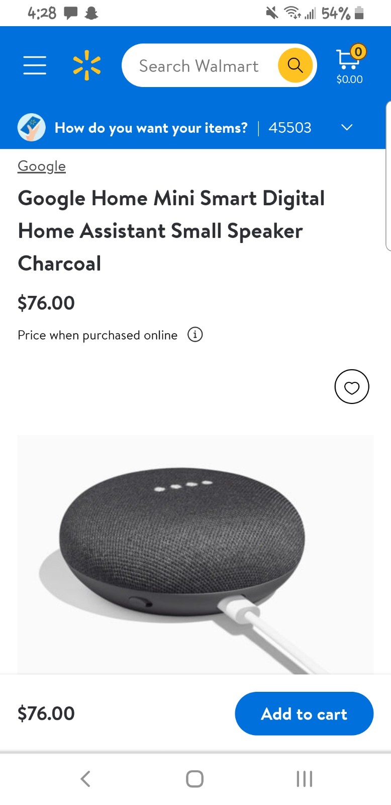 Google home mini