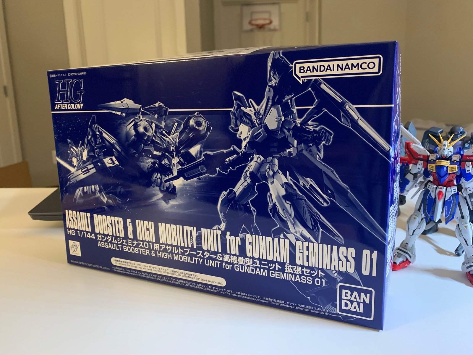 HG 1/144 Gundam Geminass 01 Assault Booster & High Mobility Type Unit