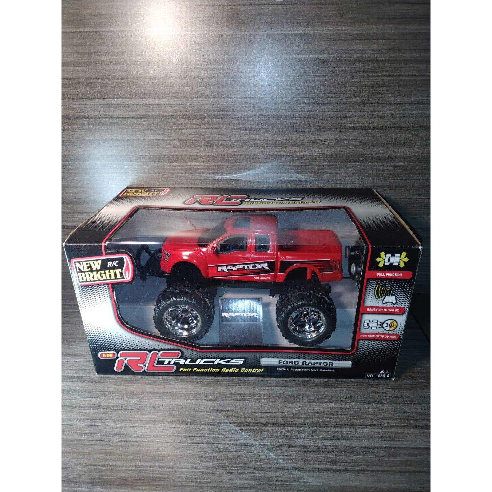 TESTED New Bright Ford F150 Raptor Lifted RC Car Truck With Remote & Batteries