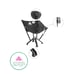 MTRVR HEAVY DUTY Compact Folding Camping Chair UP TO 600 Pounds