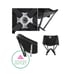 MTRVR HEAVY DUTY Compact Folding Camping Chair UP TO 600 Pounds