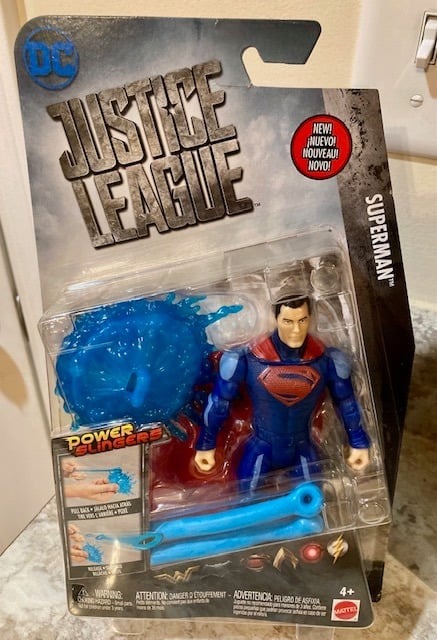 DC Justice League Power Slingers SUPERMAN Action Figure