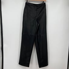 Wayf Faux Leather woman's pants Mob Wife NWT Black size small