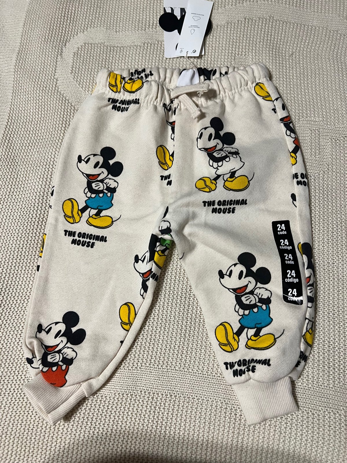 zara new sweatpants sz 18-24m