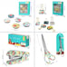 Pioneer Woman Stationery Set 4 Pcs Floral Scissors Stapler Magnets Binder Clips