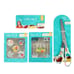 Pioneer Woman Stationery Set 4 Pcs Floral Scissors Stapler Magnets Binder Clips