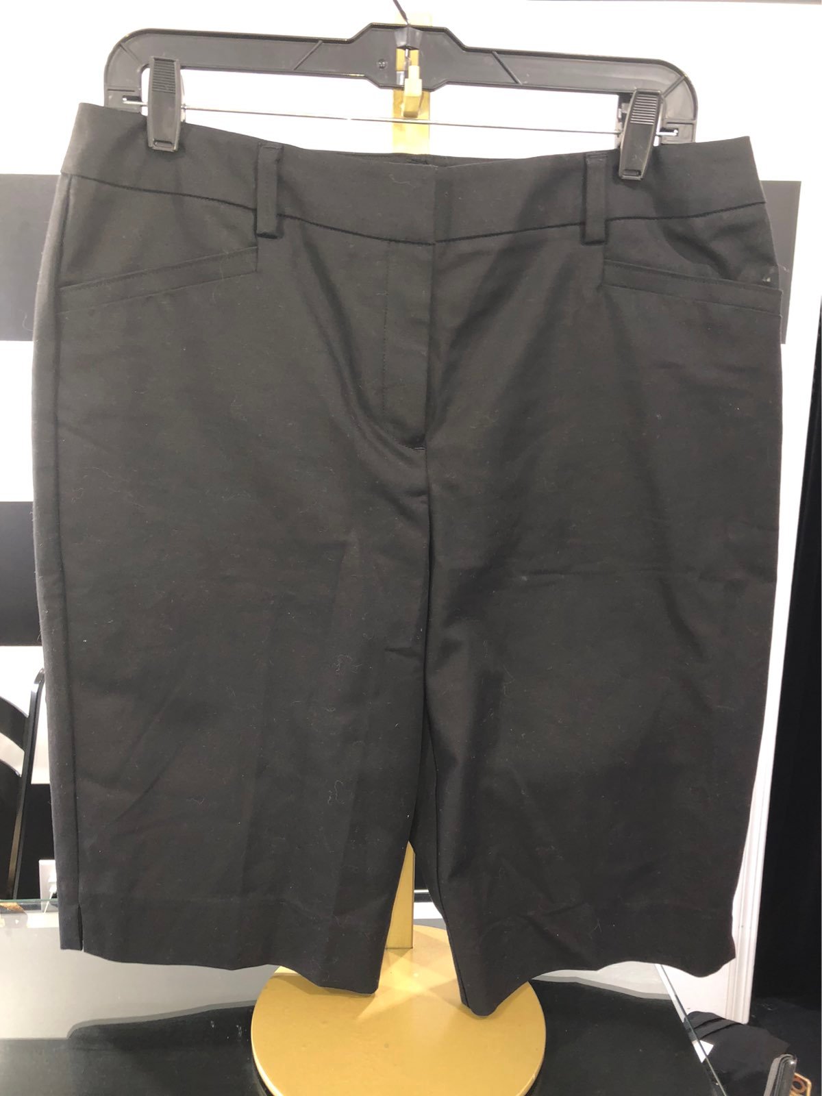 Chico Black Bermuda Shorts Chico’s