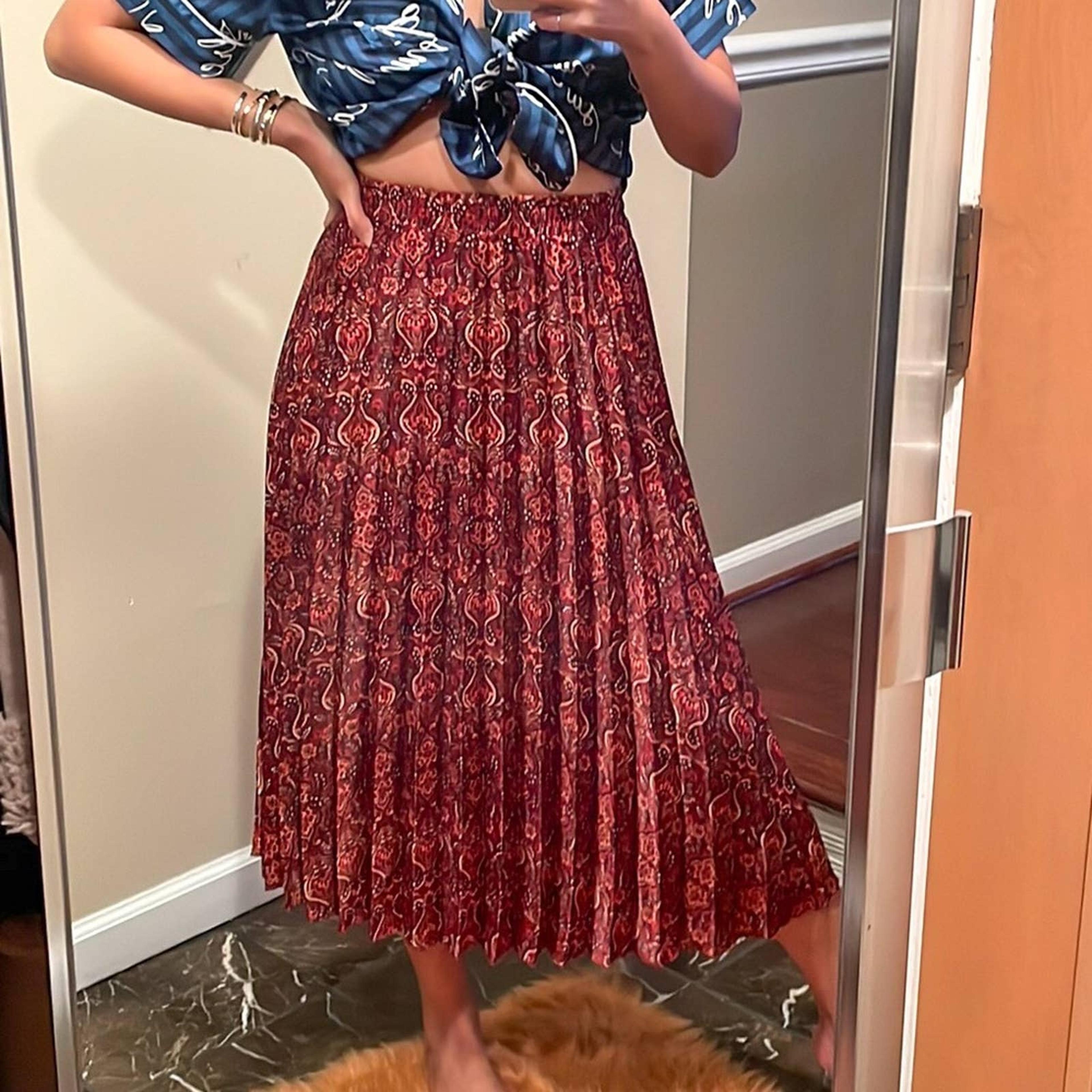 Max studio pleated skirt Outlet