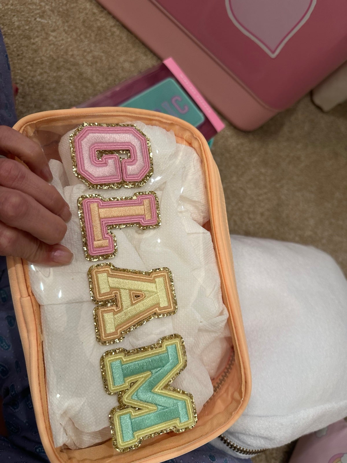 New Stoney clover lane glam pouch