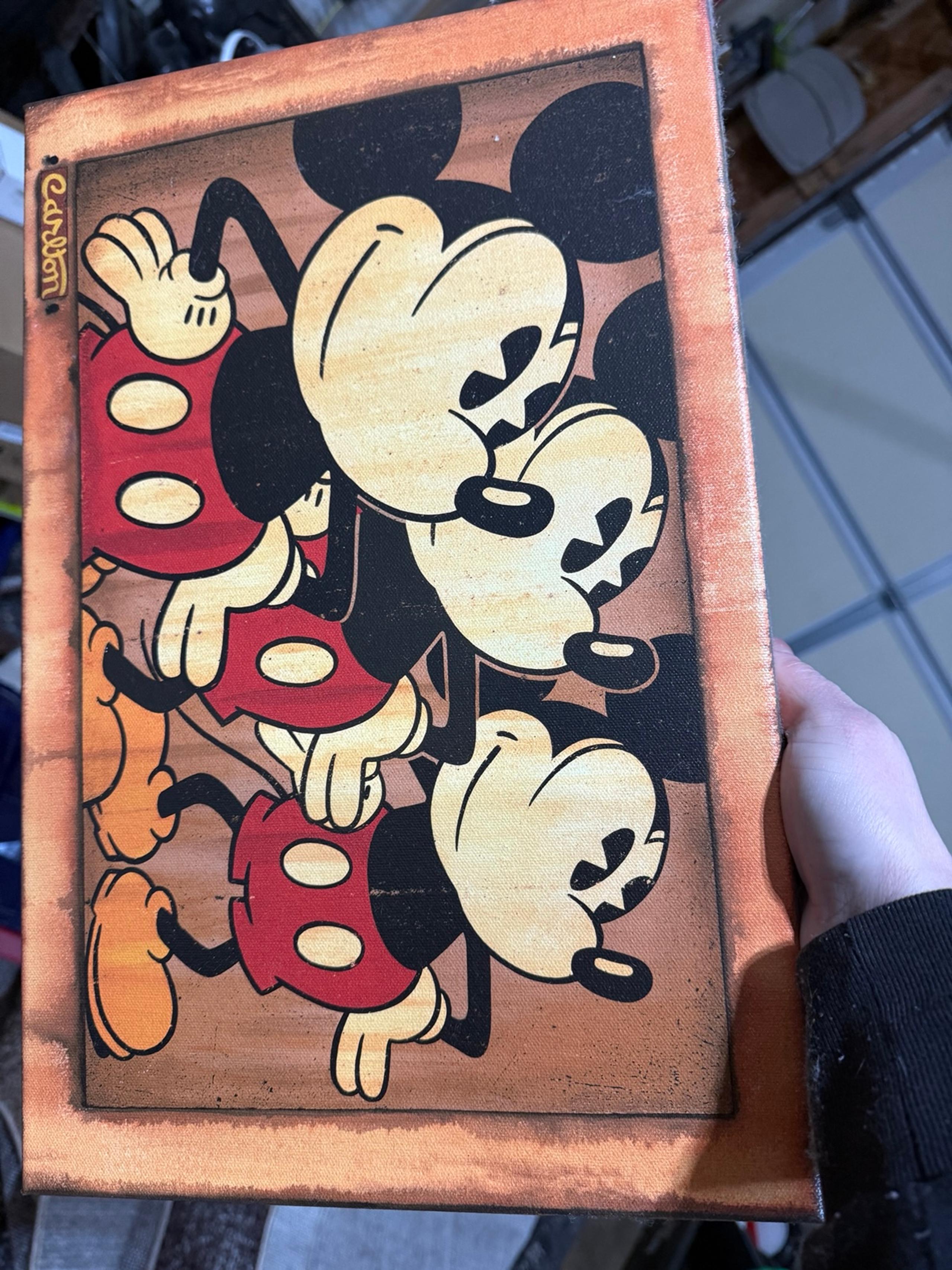 Disney fine art Mickey Mouse canvas