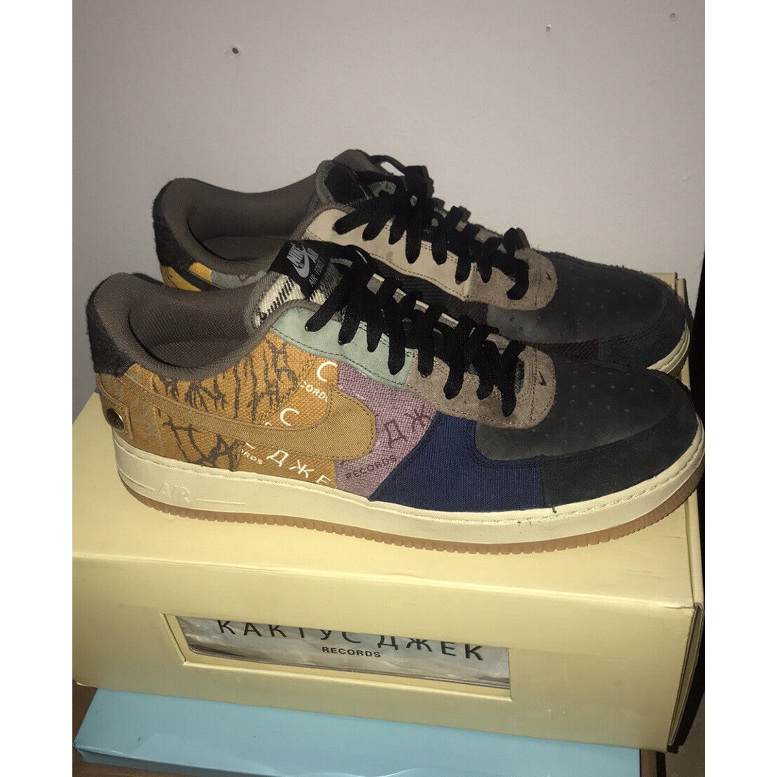 Size 15 Nike Air Force 1 Low x Travis Scott Cactus Jack 2019 SOLD OUT