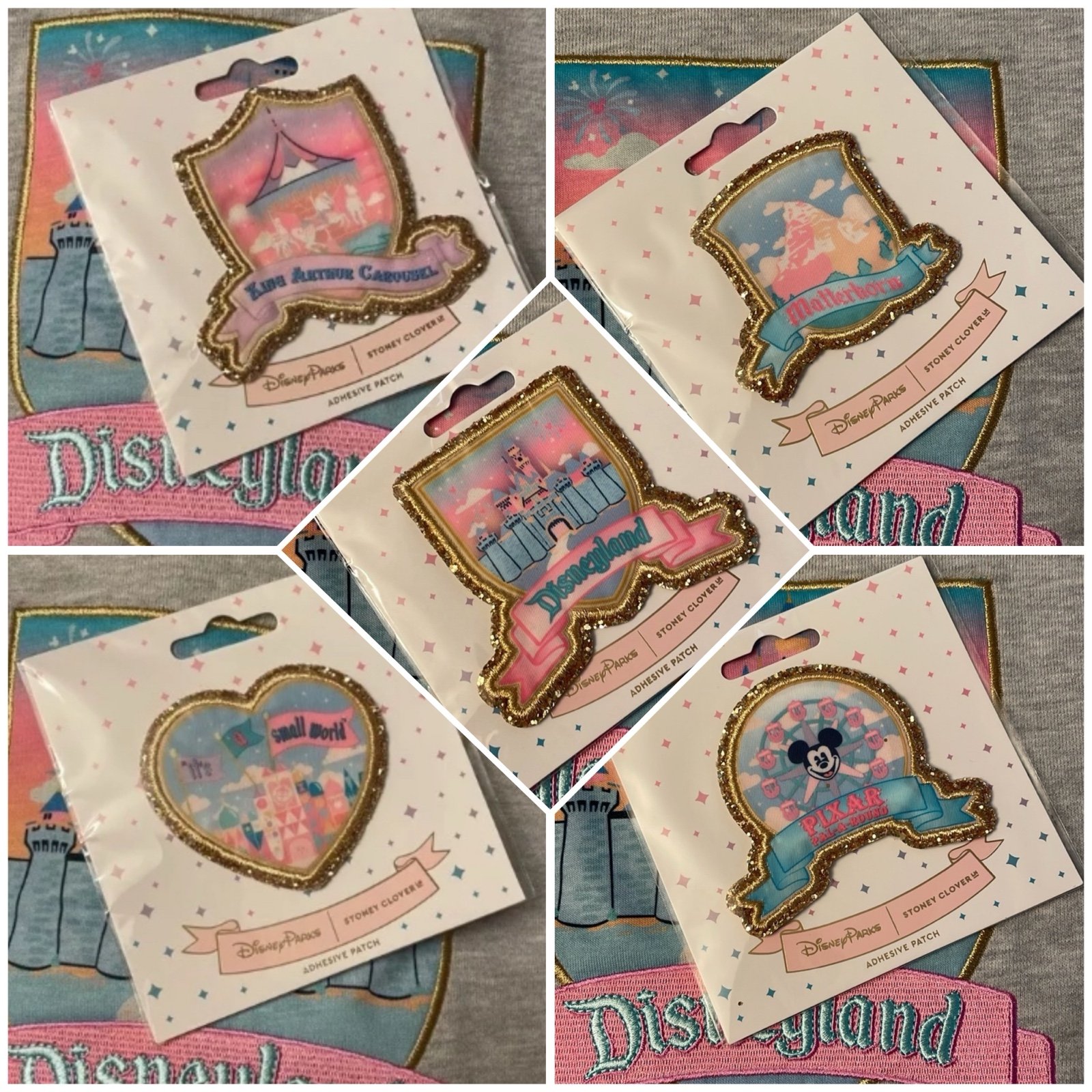 Disneyland Castle Stoney Clover Lane Disney Parks Patch New 5