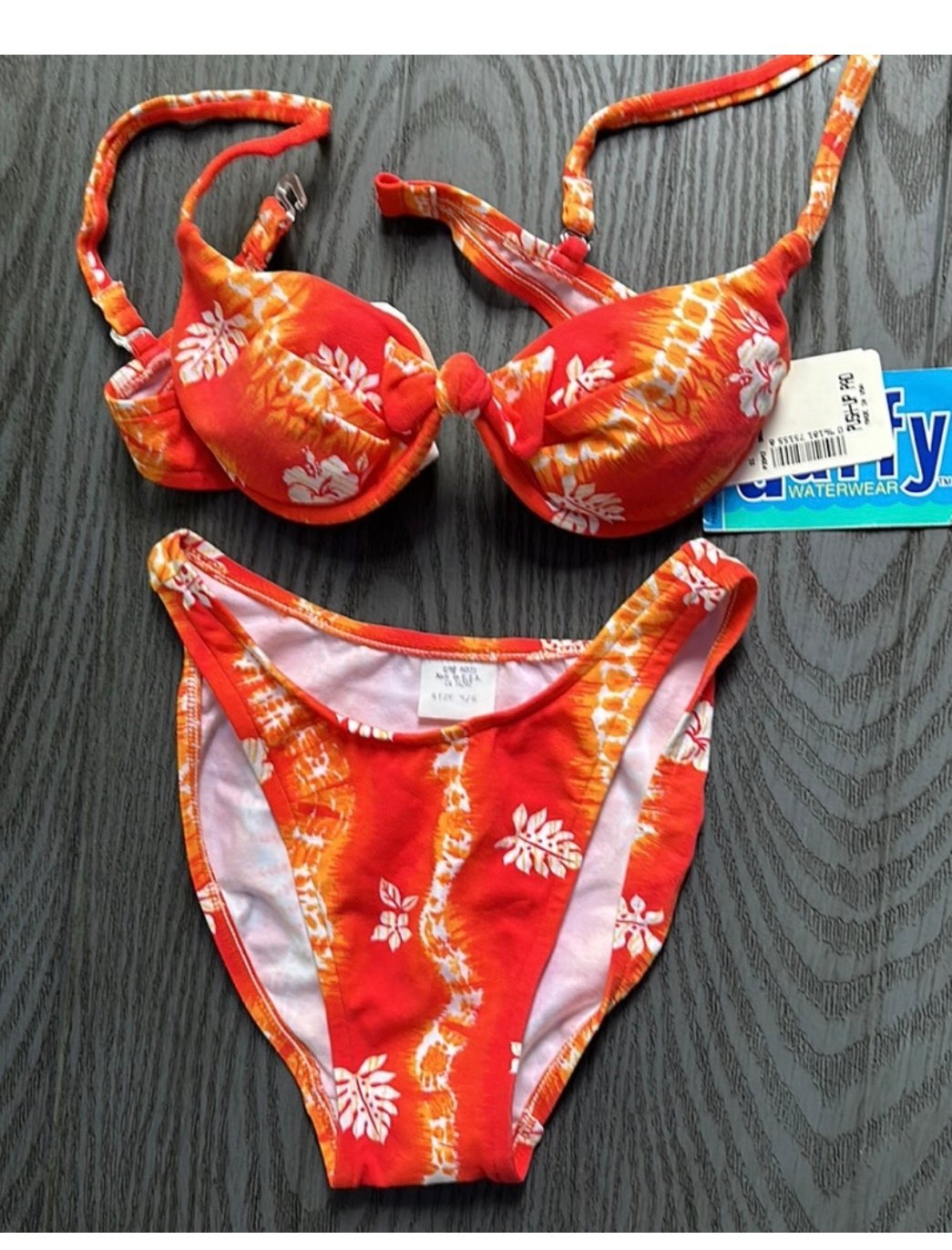 Vintwge Daffy Bikini Swimsuit - New