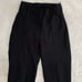 Abercrombie Ponte Split Hem Flare Pants Black Size XS