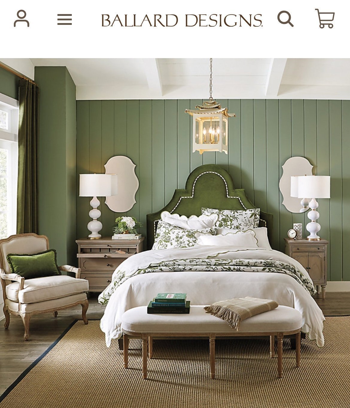 Ballard Designs Duvet & Shams