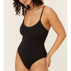 NWT Andie Women's The Amalfi Classic One Piece AO204 Smooth Swimsuit Black SZ M
