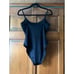 NWT Andie Women's The Amalfi Classic One Piece AO204 Smooth Swimsuit Black SZ M